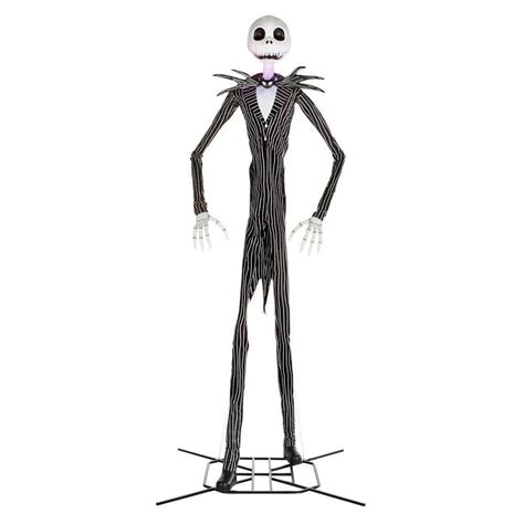 Home Accents Holiday 13 ft. Giant-Sized Animated LED Jack Skellington Halloween Decoration. Model # 5125182 SKU # 1001786203. (514) $398. 00 / each. Out of Stock Online. Check In-Store for Availability. Compare.